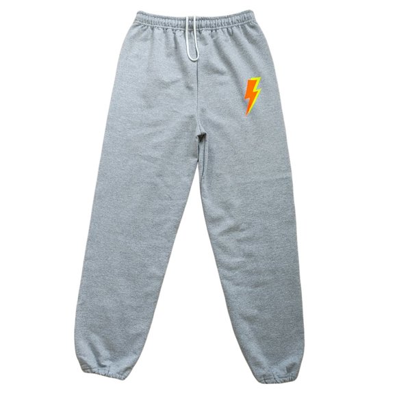 Neon Lightning Bolt Sweatpants - Picture 2 of 3